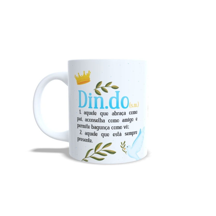 Caneca do Dindo e Dinda