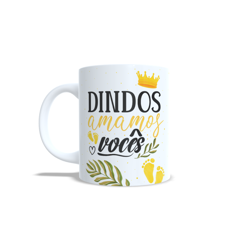 Caneca do Dindo e Dinda