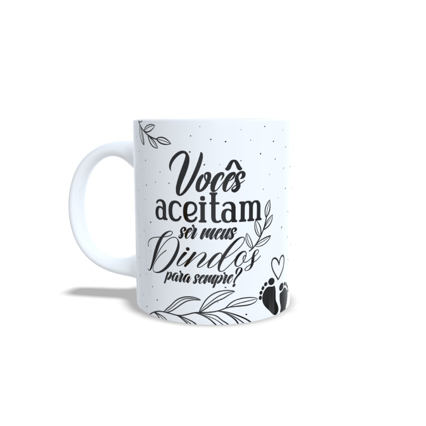Caneca do Dindo e Dinda