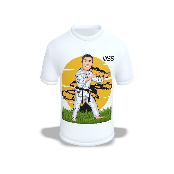 Camisa com sua Caricatura - Kamae